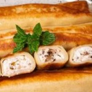 Fitness Oatmeal Crepes with Cheese & Dried Apricot 550g (Frozen semi-finished product)
