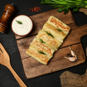Ham & Dutch Cheese Crepes 600g ( Frozen semi-finished product)