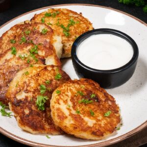Meat Potato Fritters 640g (Frozen semi-finished product)