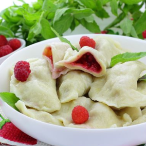 Raspberry Varenyky 700g (Frozen semi-finished product)