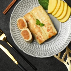 Caramelized Apple Crepes 500g (Frozen semi-finished product)