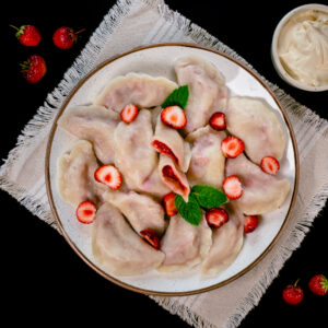 Strawberry Varenyky 700g (Frozen semi-finished product)