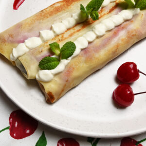 Poppy Seeds & Cherry Crepes 540g (Frozen semi-finished product)