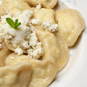 Brined Cheese Varenyky 1kg (Frozen semi-finished product)