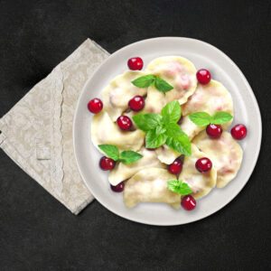 Cherry Varenyky 700g (Frozen semi-finished product)