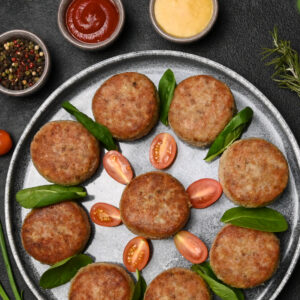 Pork Buckwheat Cutlets 1.1kg (Frozen semi-finished product)